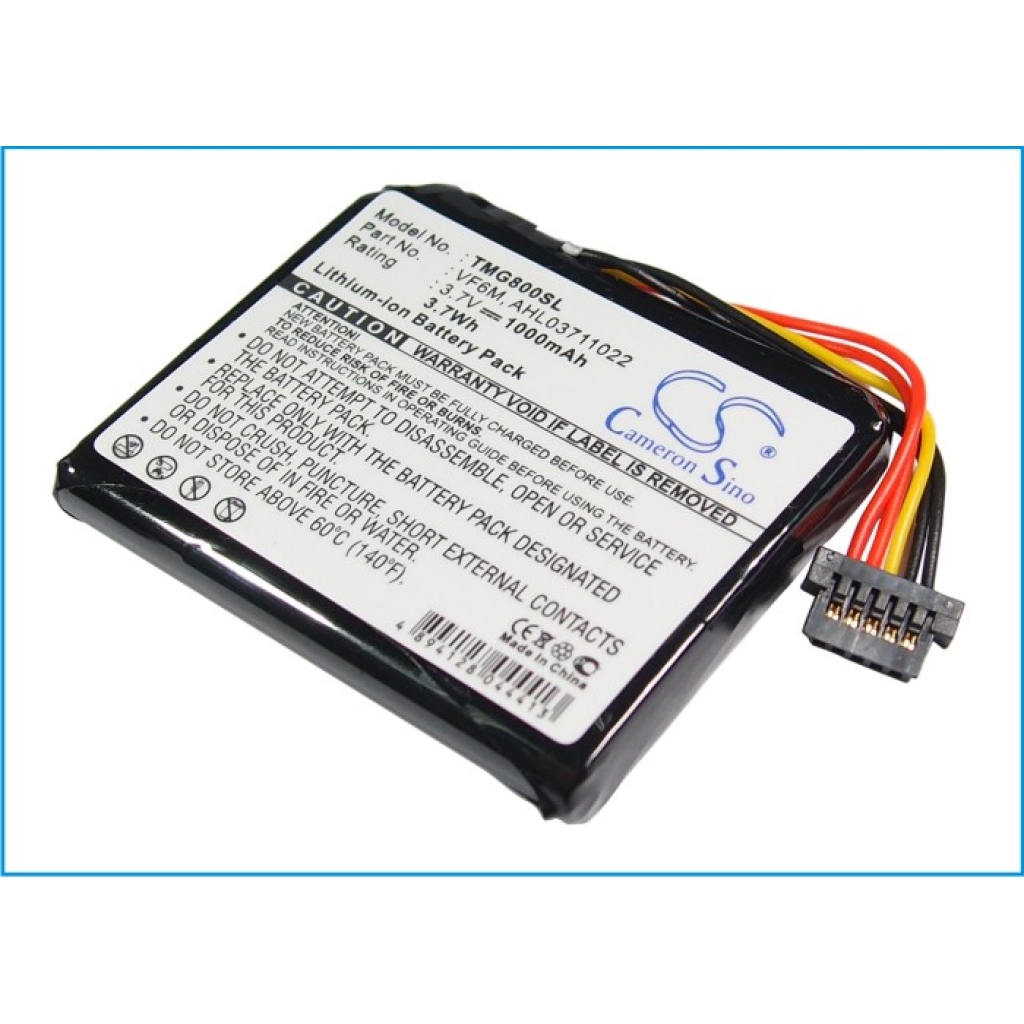Batéria GPS, navigátora TomTom CS-TMG800SL