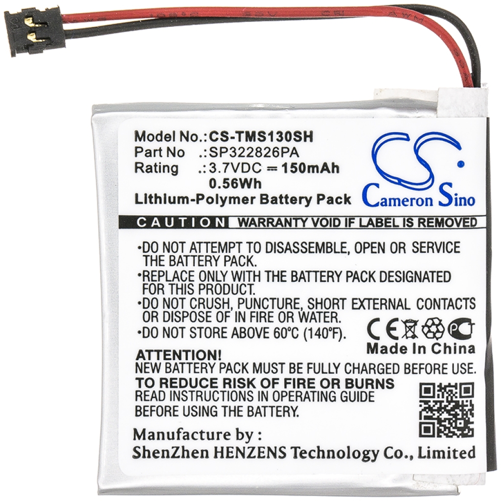 Batérie pre inteligentné hodinky Tomtom CS-TMS130SH