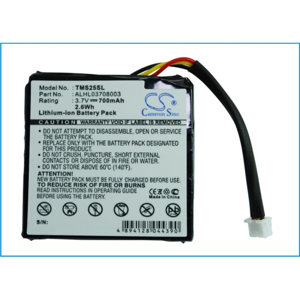Batéria GPS, navigátora TomTom CS-TMS25SL