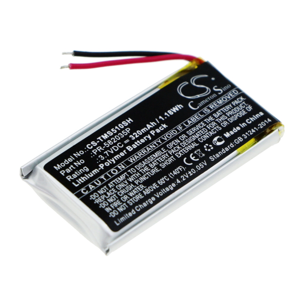 Batérie pre inteligentné hodinky Tomtom CS-TMS510SH