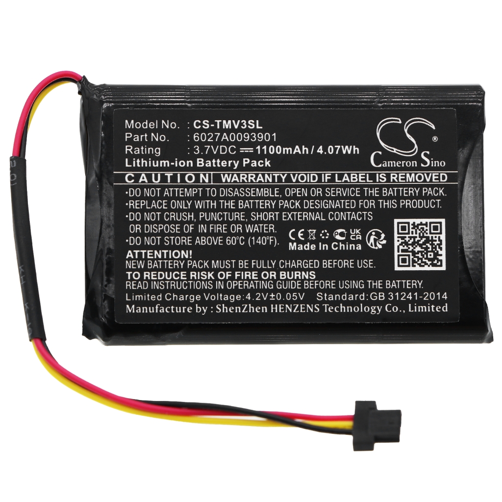 Batéria GPS, navigátora TomTom CS-TMV3SL