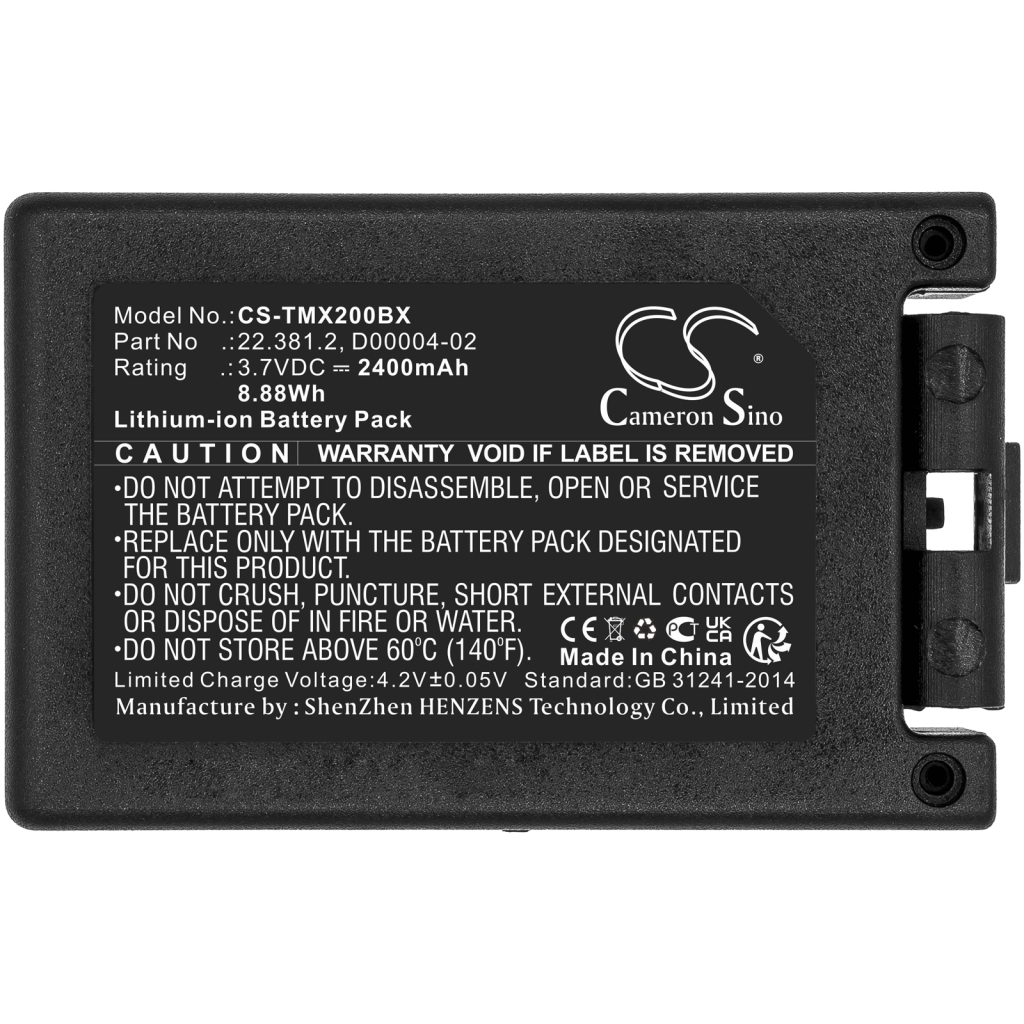 Priemyselné batérie Teleradio CS-TMX200BX