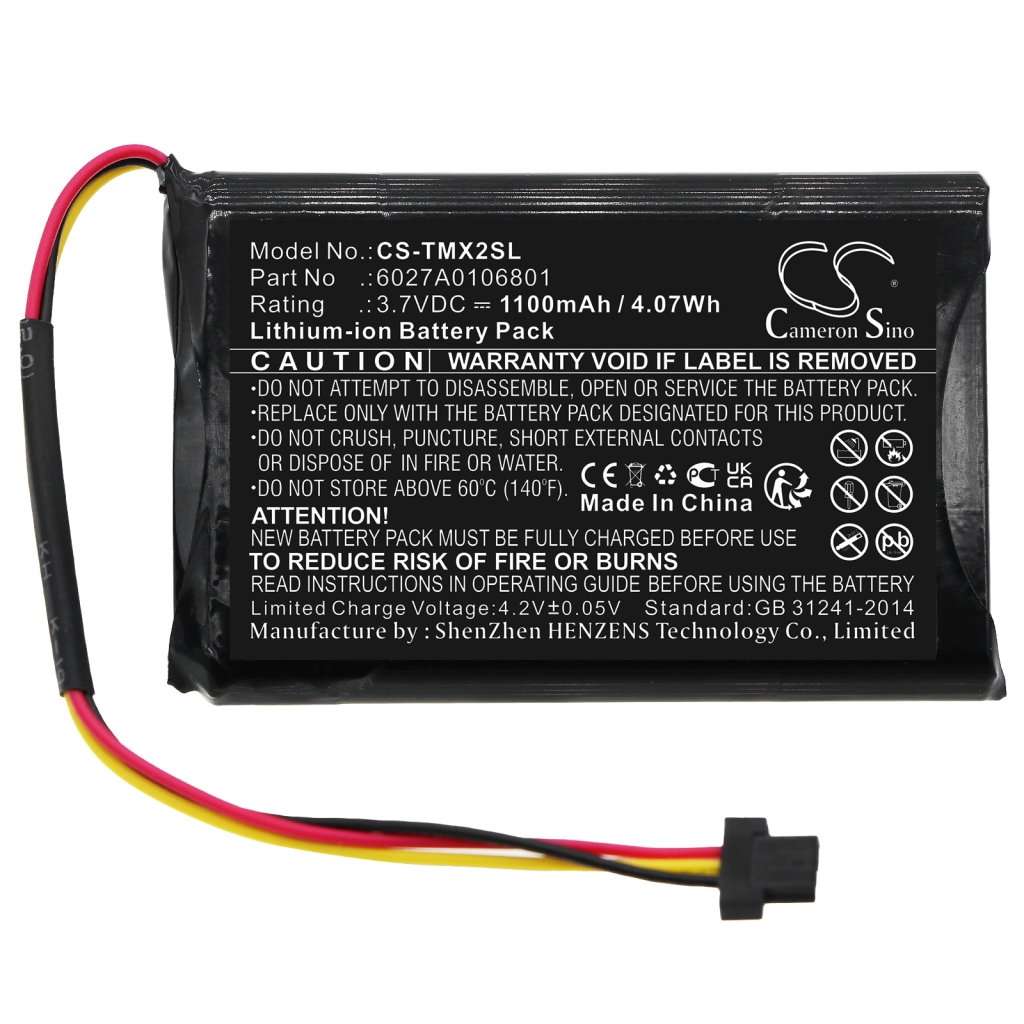 Batéria GPS, navigátora TomTom CS-TMX2SL
