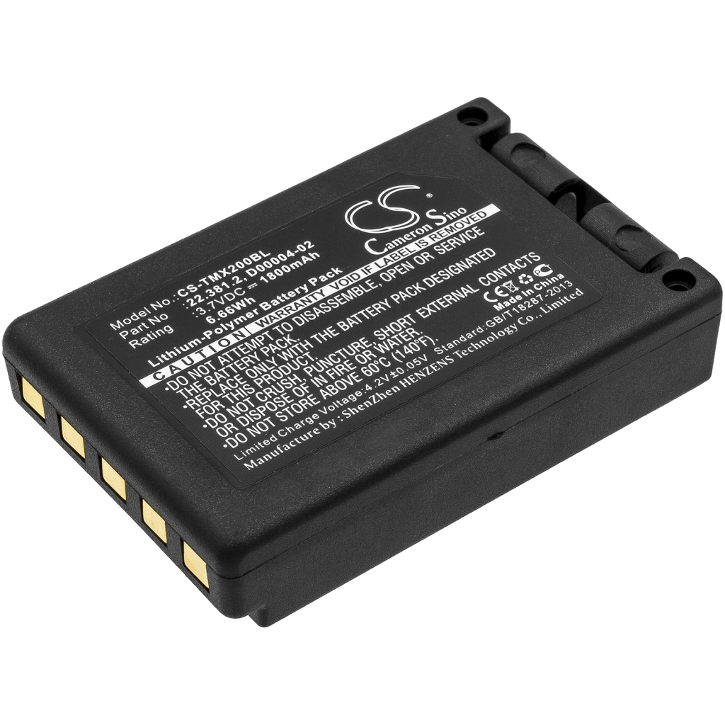 Priemyselné batérie Teleradio CS-TMX200BL