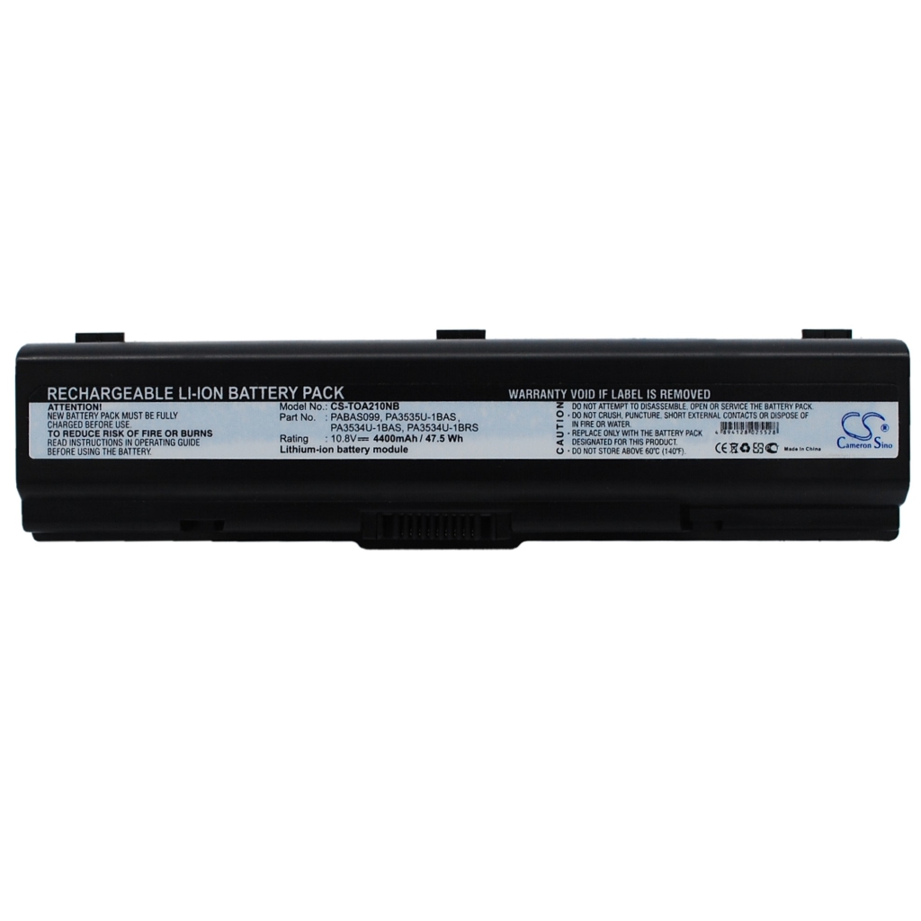 Notebook battery Toshiba Satellite A200-1O7