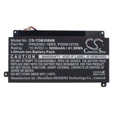 Kompatibilná náhrada batérie za Toshiba P000619700,PA5208U-1BRS