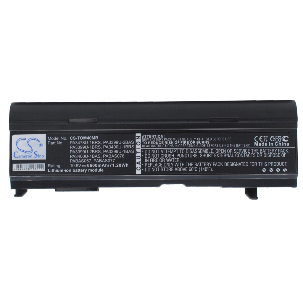 Notebook battery Toshiba Satellite M40-307