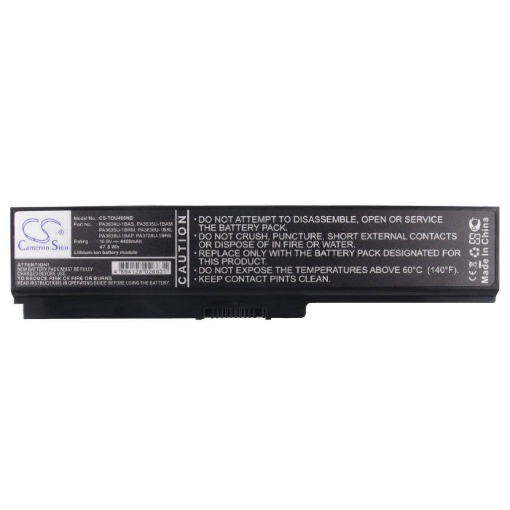 Battery Replaces PA3635U-1BAM