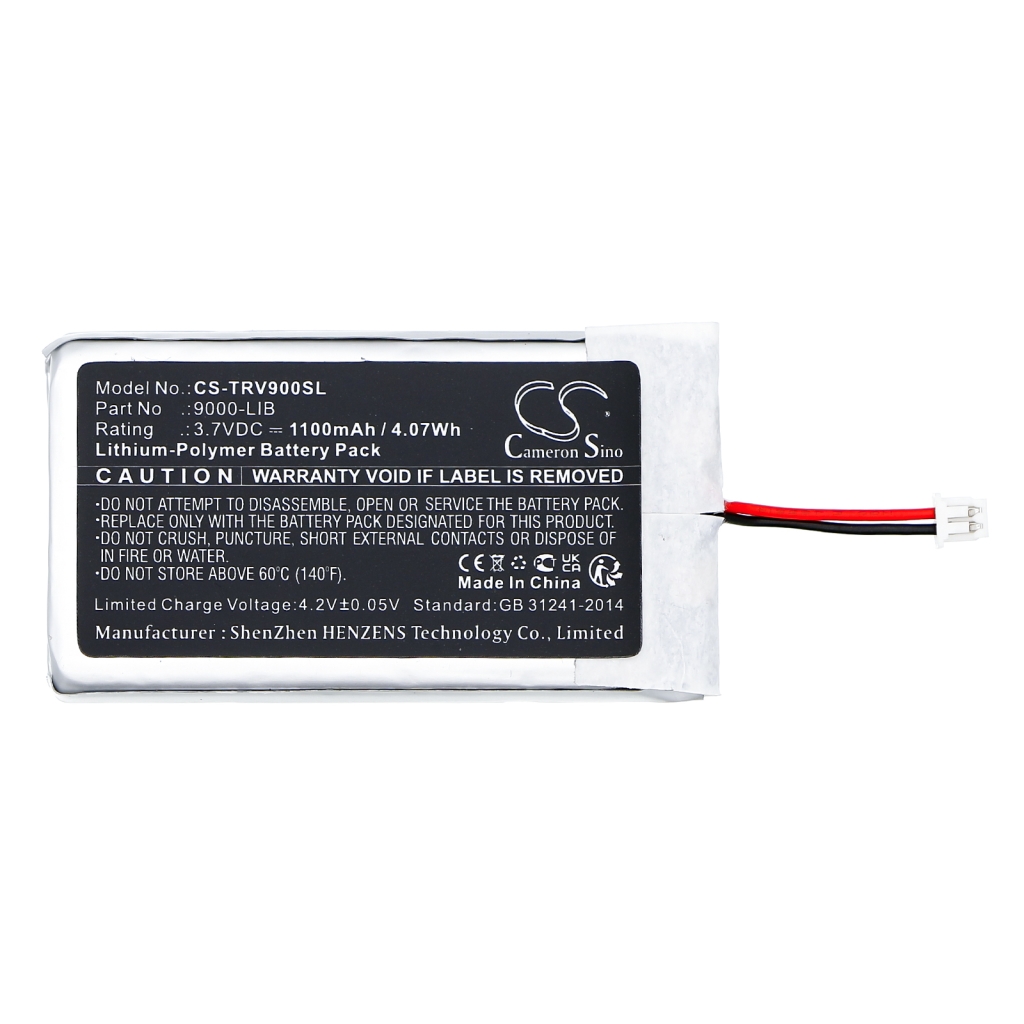 Batéria GPS, navigátora Trail tech CS-TRV900SL