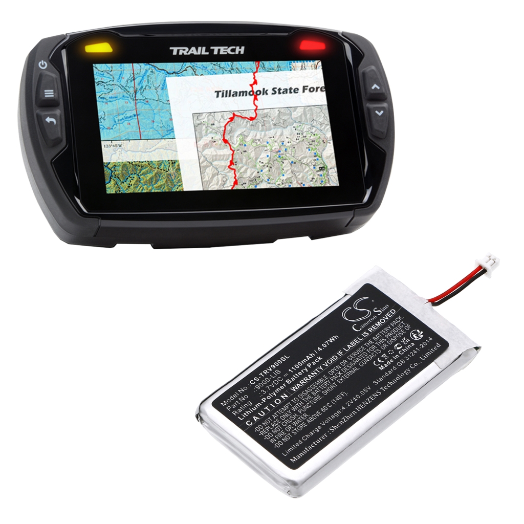 Batéria GPS, navigátora Trail tech CS-TRV900SL