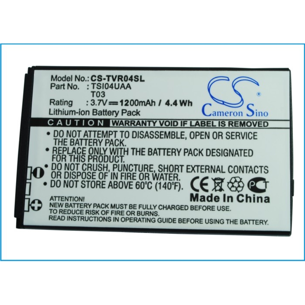 Batéria kompatibilné s Toshiba CS-TVR04SL