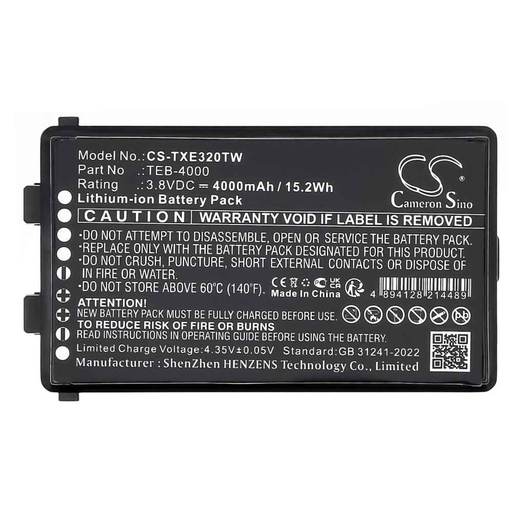 Two-Way Radio Battery Telox CS-TXE320TW