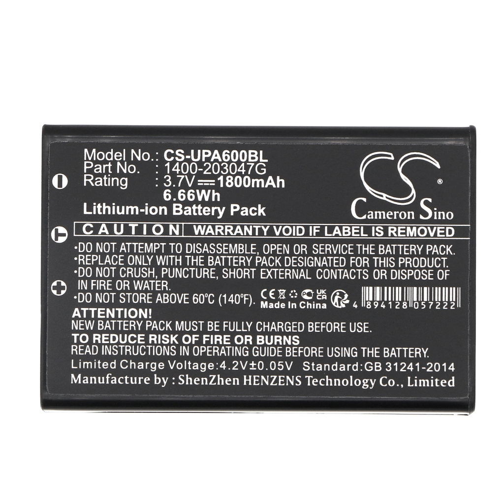 Battery Replaces 1400-203047G