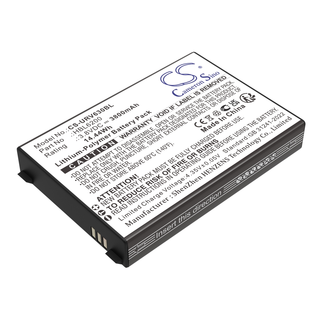 Batéria pre čiarový kód, skener Urovo CS-URV630BL
