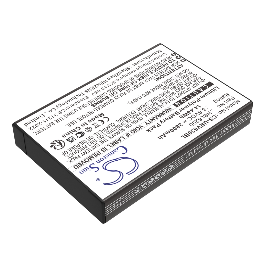 Batéria pre čiarový kód, skener Urovo CS-URV630BL