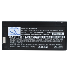 Compatible battery replacement for Panasonic 1CVA125,1CVA155,23-187,40488A,AG-B20P...