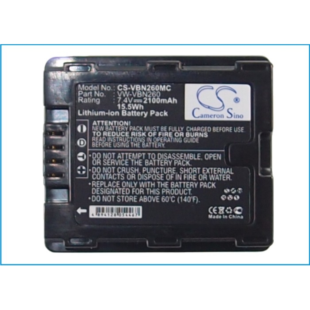 Batéria fotoaparátu Panasonic CS-VBN260MC