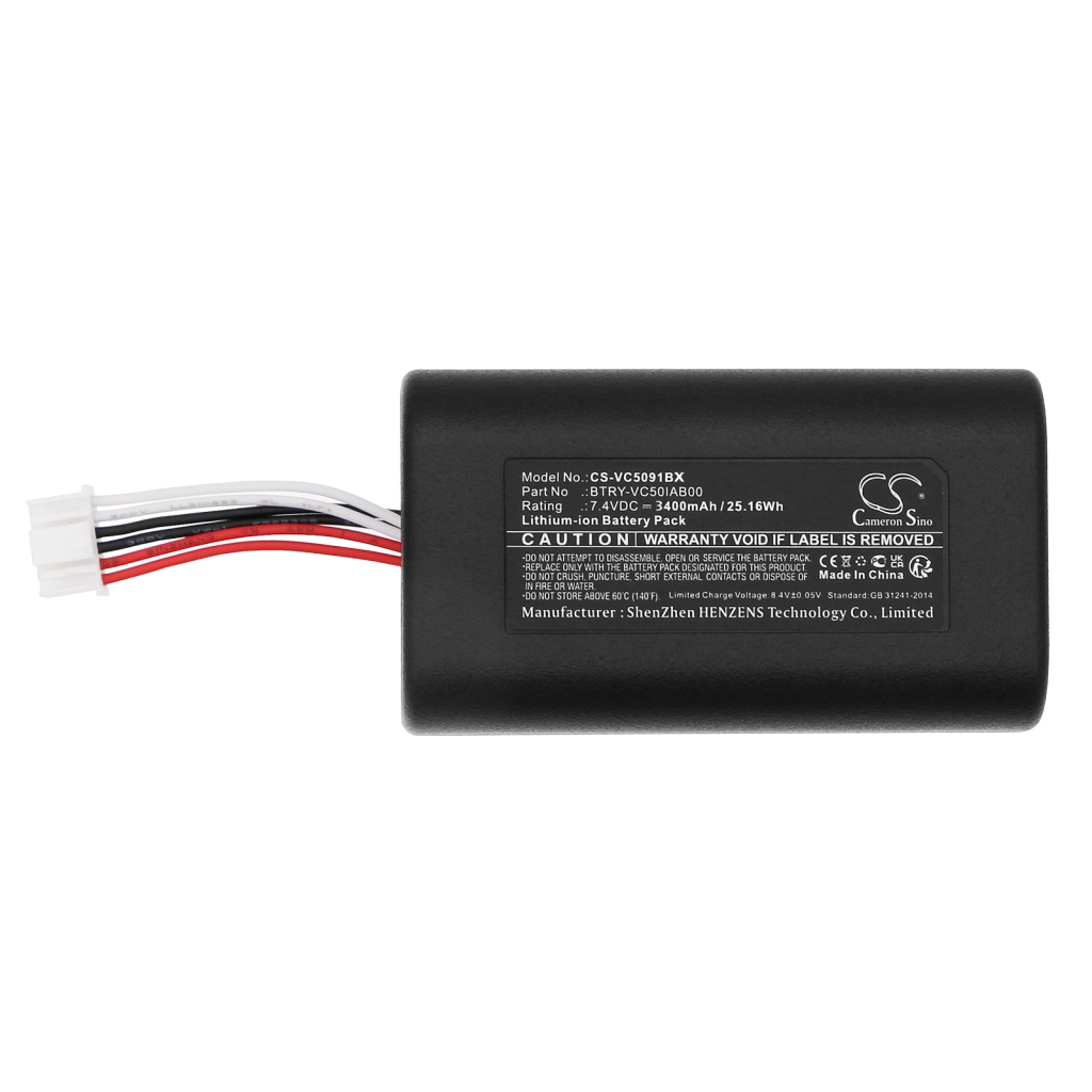 BarCode, Scanner Battery Symbol VC5090-MA0QM0GH6WR