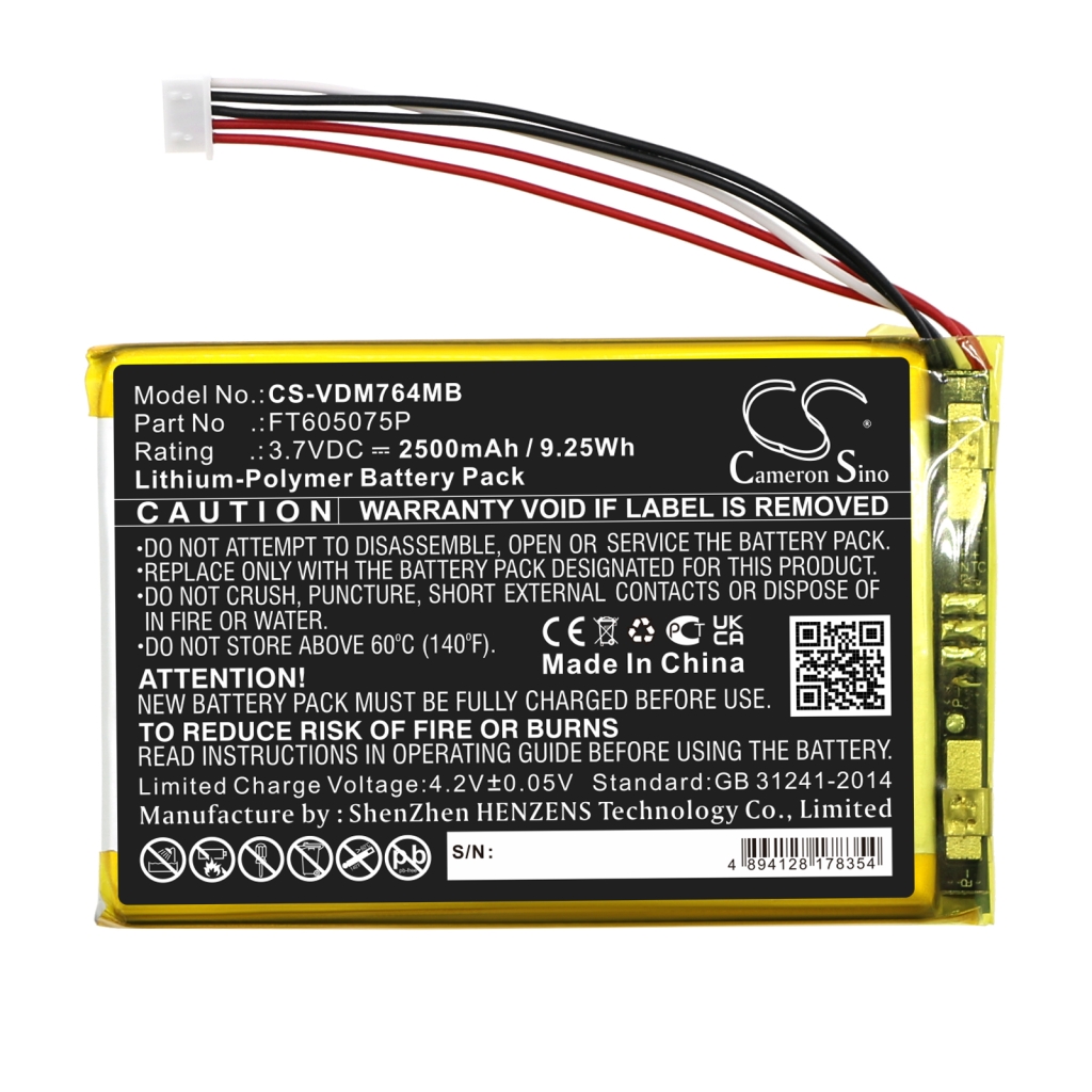 Batérie pre detské telefóny Vtech CS-VDM764MB