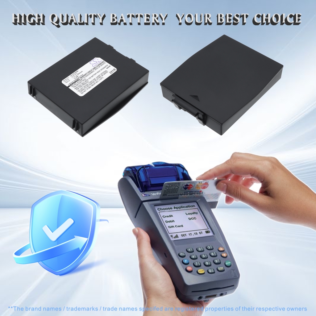 Batéria kompatibilné s Verifone CS-VFT800BL