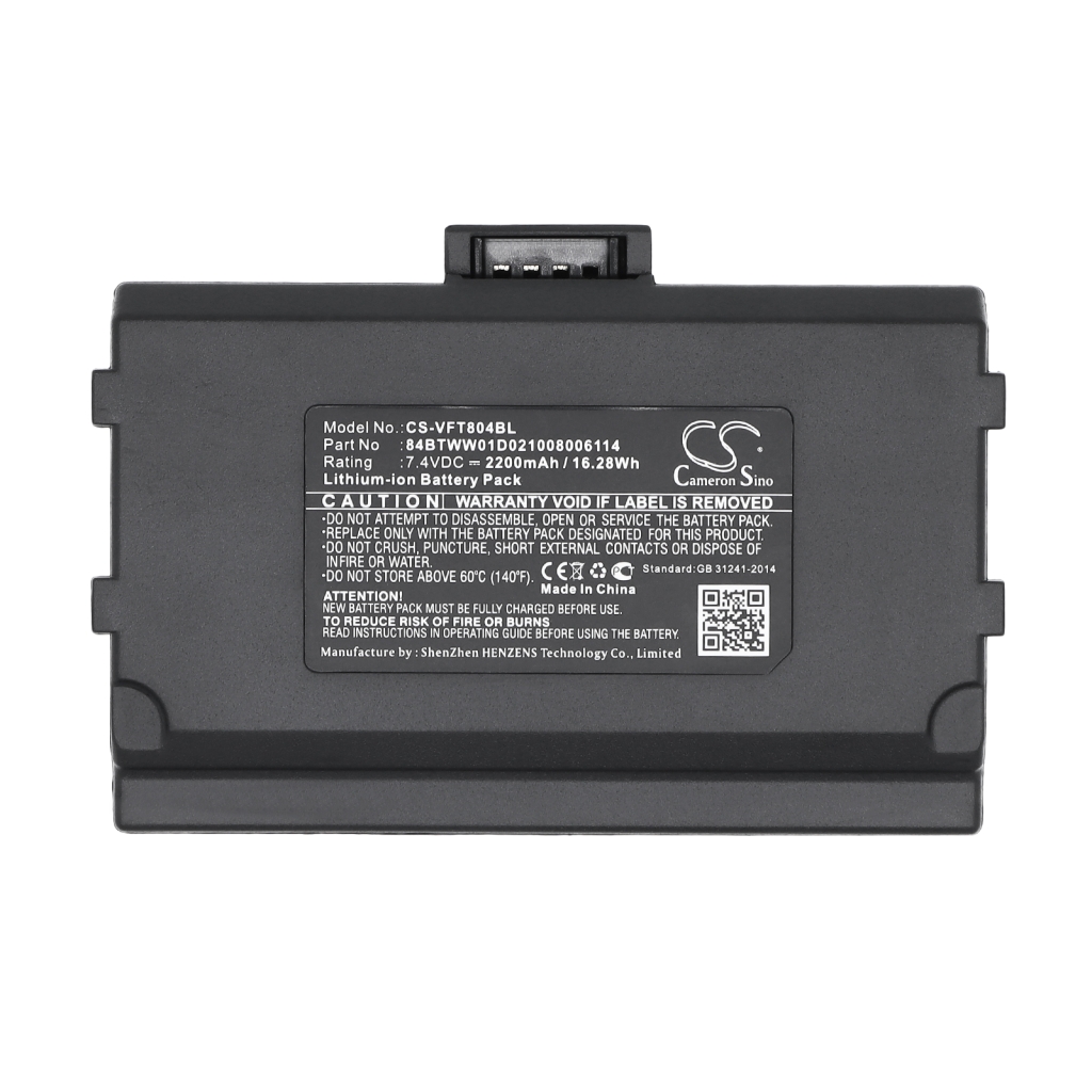 Baterie kompatibilní s Verifone CS-VFT804BL