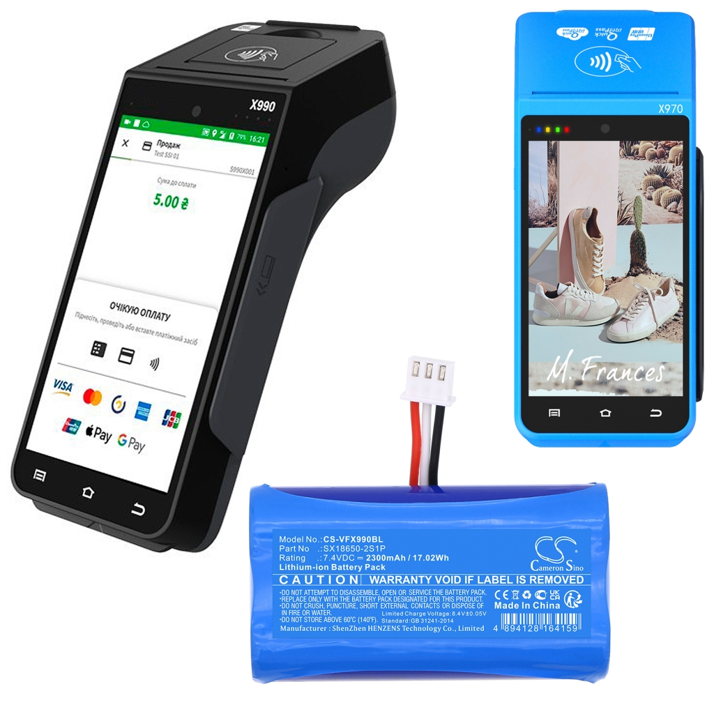 Batéria do platobného terminálu Verifone CS-VFX990BL