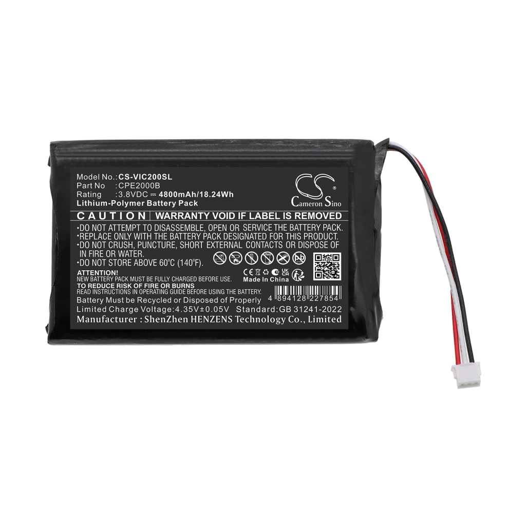 Battery compatible with Vida CS-VIC200SL