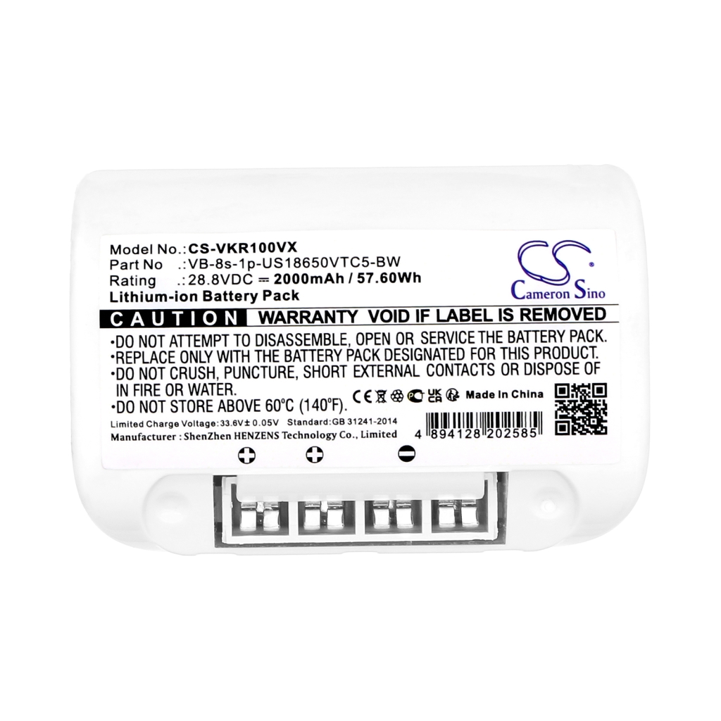 Batérie do vysávača Vorwerk CS-VKR100VX