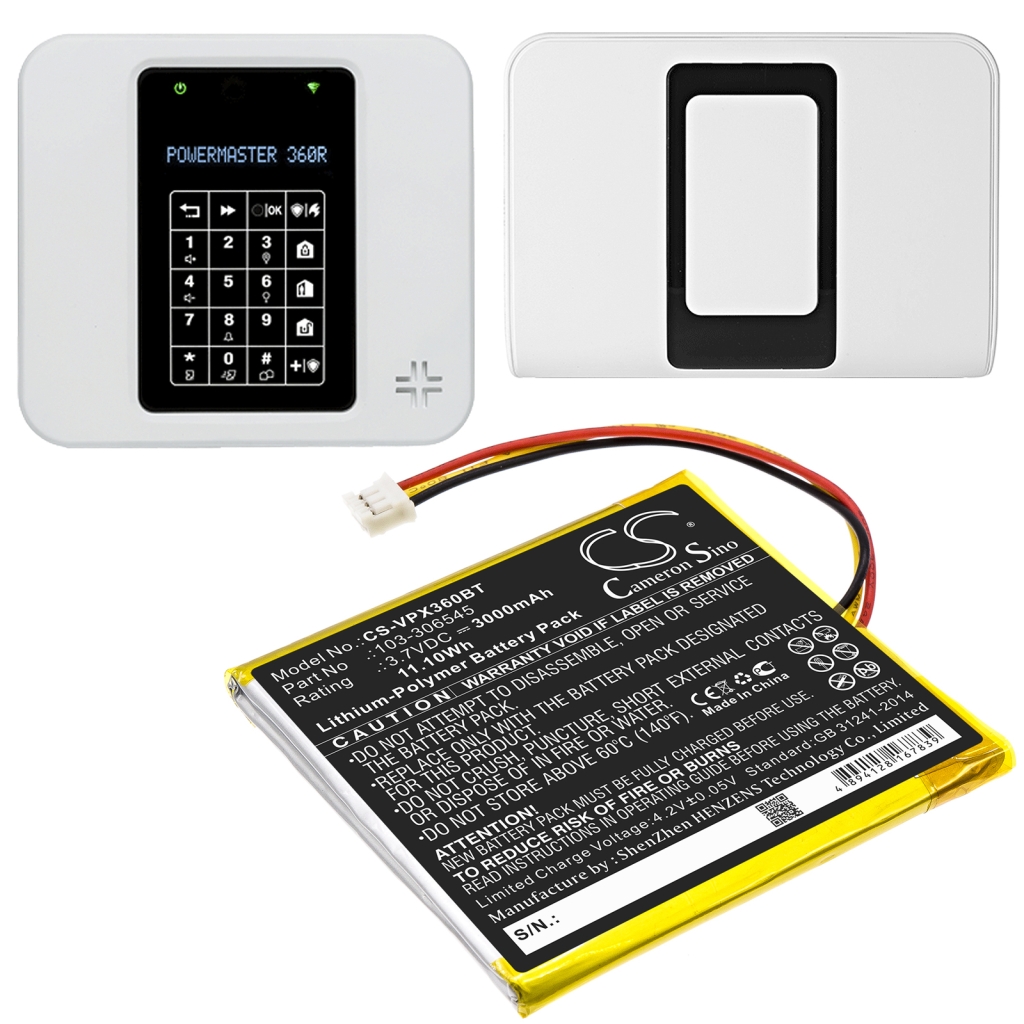 Batéria pre domáce bezpečnostné kamery Visonic CS-VPX360BT