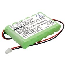 Compatible battery replacement for Visonic 103-300691,103-301179,103-303689,BAT301179,BATPM30...