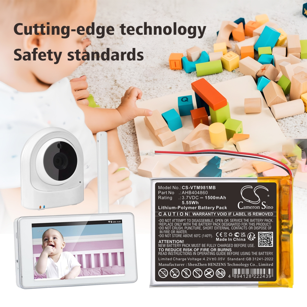 Baterie do dětských chůviček Vtech CS-VTM981MB