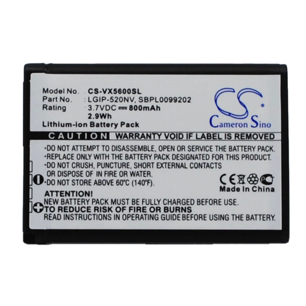 Mobile Phone Battery LG VX5600