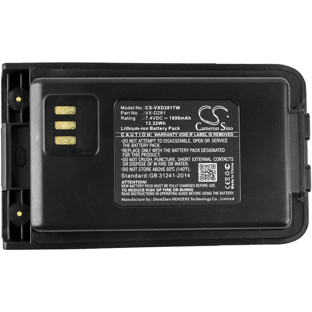 Batéria pre vysielačky Vertex CS-VXD281TW