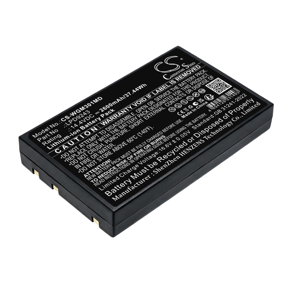 Batérie kompatibilné s WEGO M3000P M3000P CS-WGM301MD