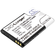 Compatible battery replacement for Noktel BL-5CV,BL-75,BL-77,LUBI2,RIFF