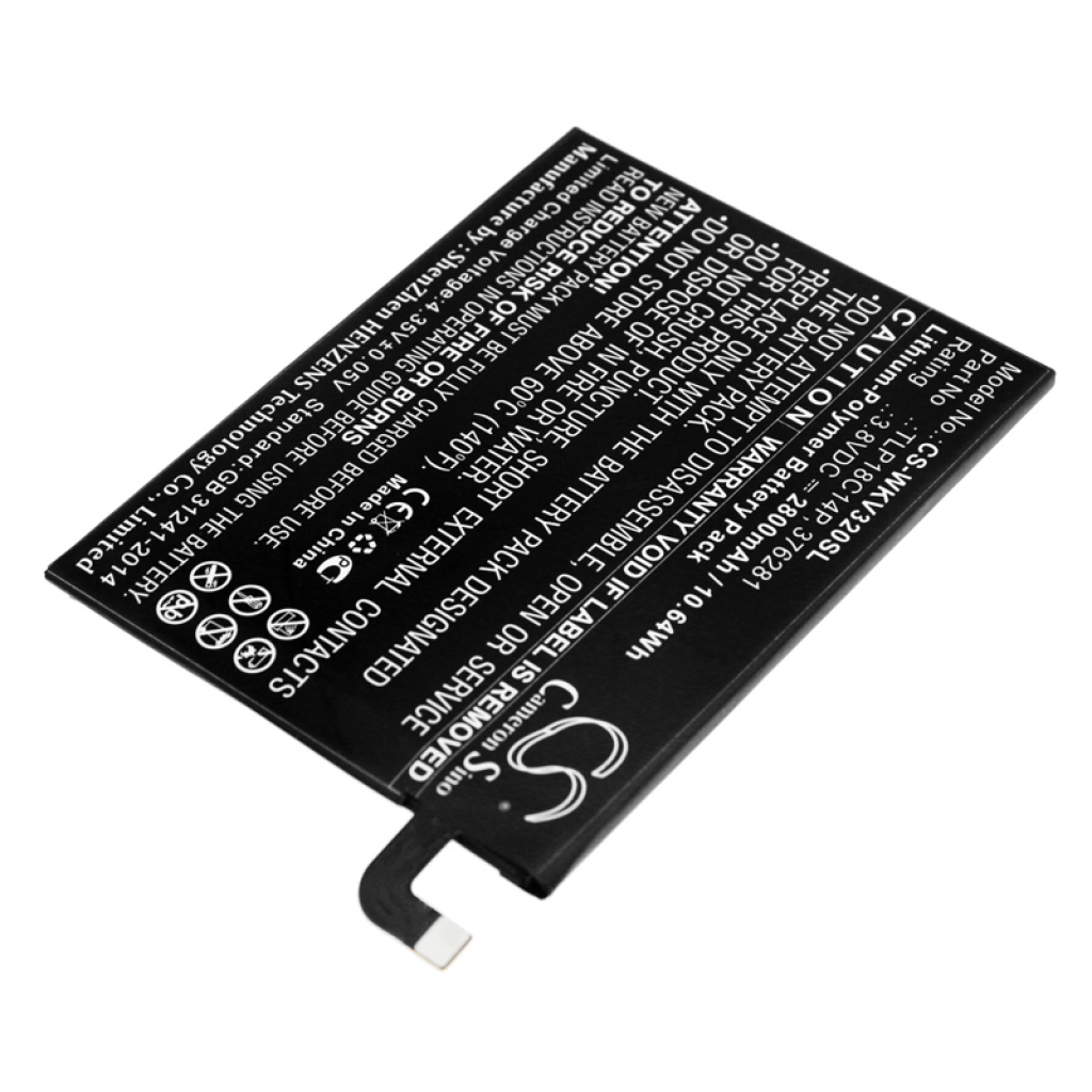 Batérie pre mobilné telefóny Wiko CS-WKV320SL