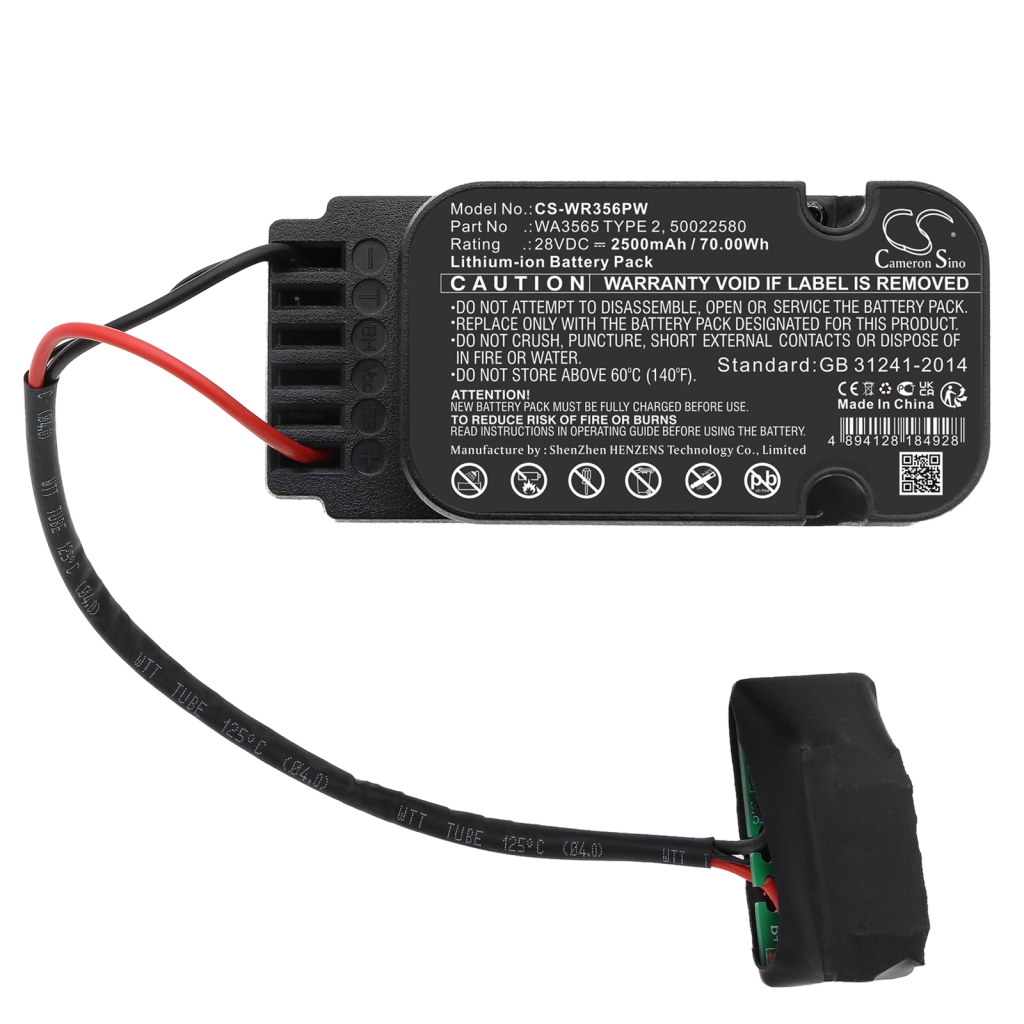 Batéria pre elektrické náradie Worx CS-WR356PW