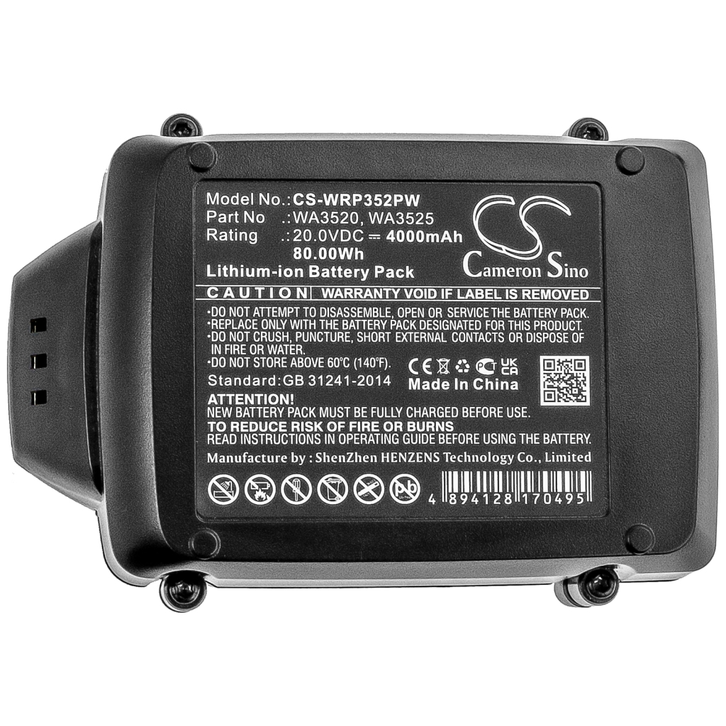 Battery industrial Worx WG320