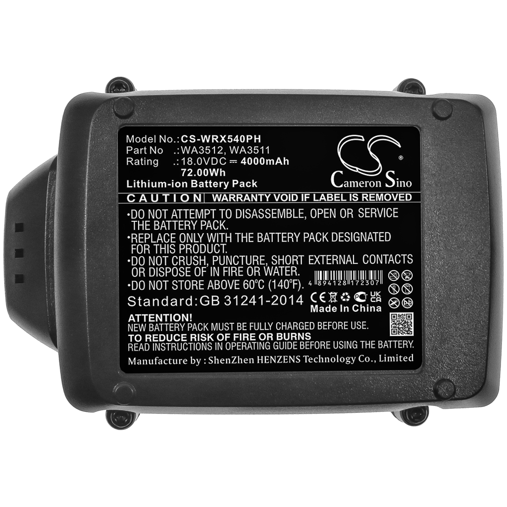 Battery industrial Worx WX371.2