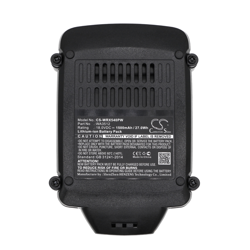 Battery industrial Worx WG150