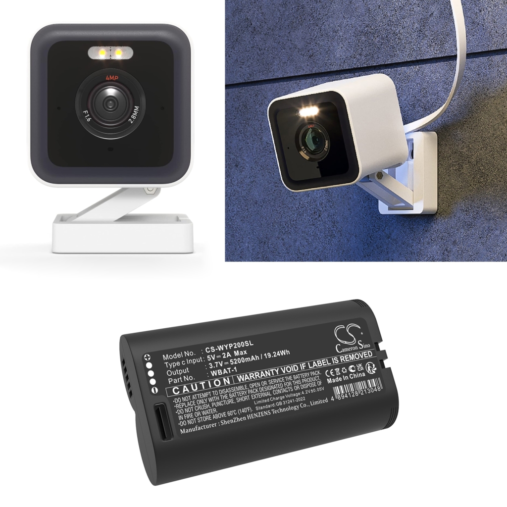 Batéria pre domáce bezpečnostné kamery Wyze CS-WYP200SL