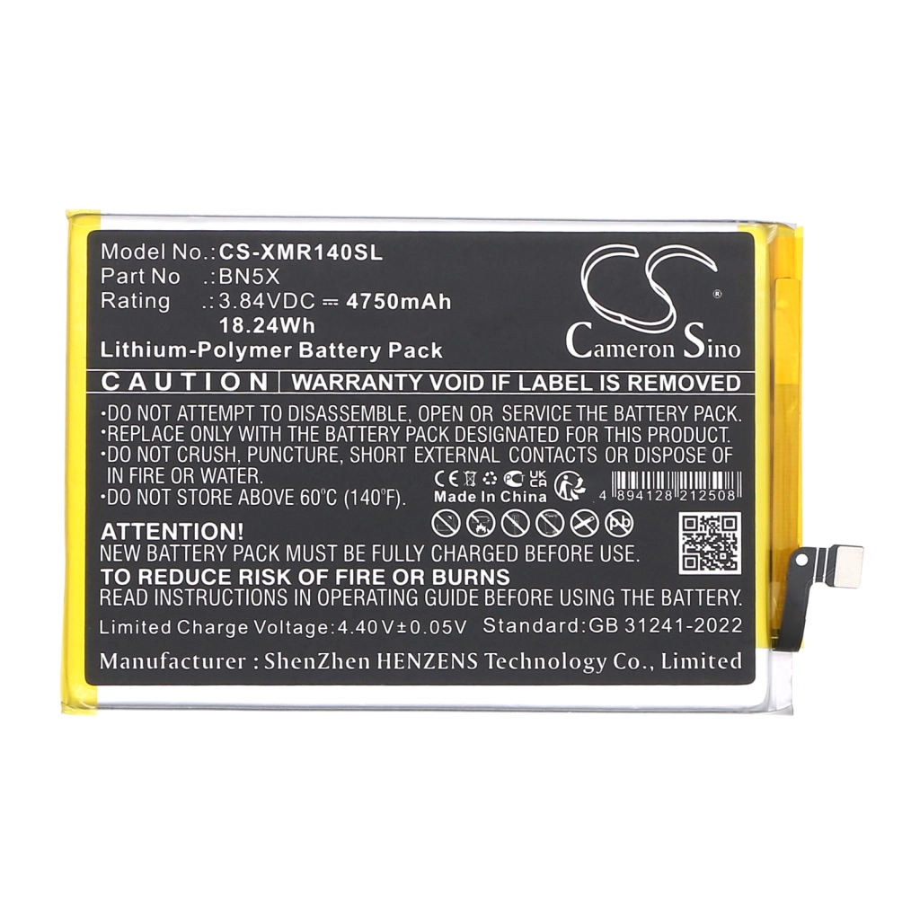 Batérie pre mobilné telefóny Xiaomi CS-XMR140SL