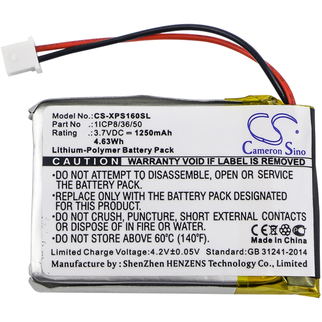 Batéria GPS, navigátora Dual CS-XPS160SL