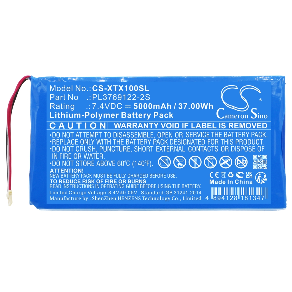 Batéria pre zariadenia Xtool CS-XTX100SL
