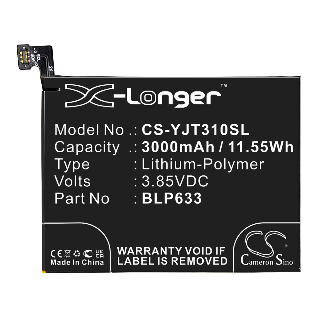 Batérie pre mobilné telefóny Oneplus CS-YJT310SL