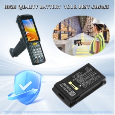 Compatible battery replacement for Zebra BT-000337,BT-000338,BTRY-MC33-27MA-01