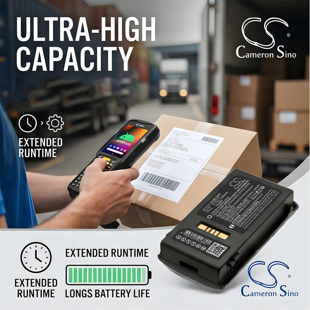 Battery compatible with Zebra CS-ZBC330BX