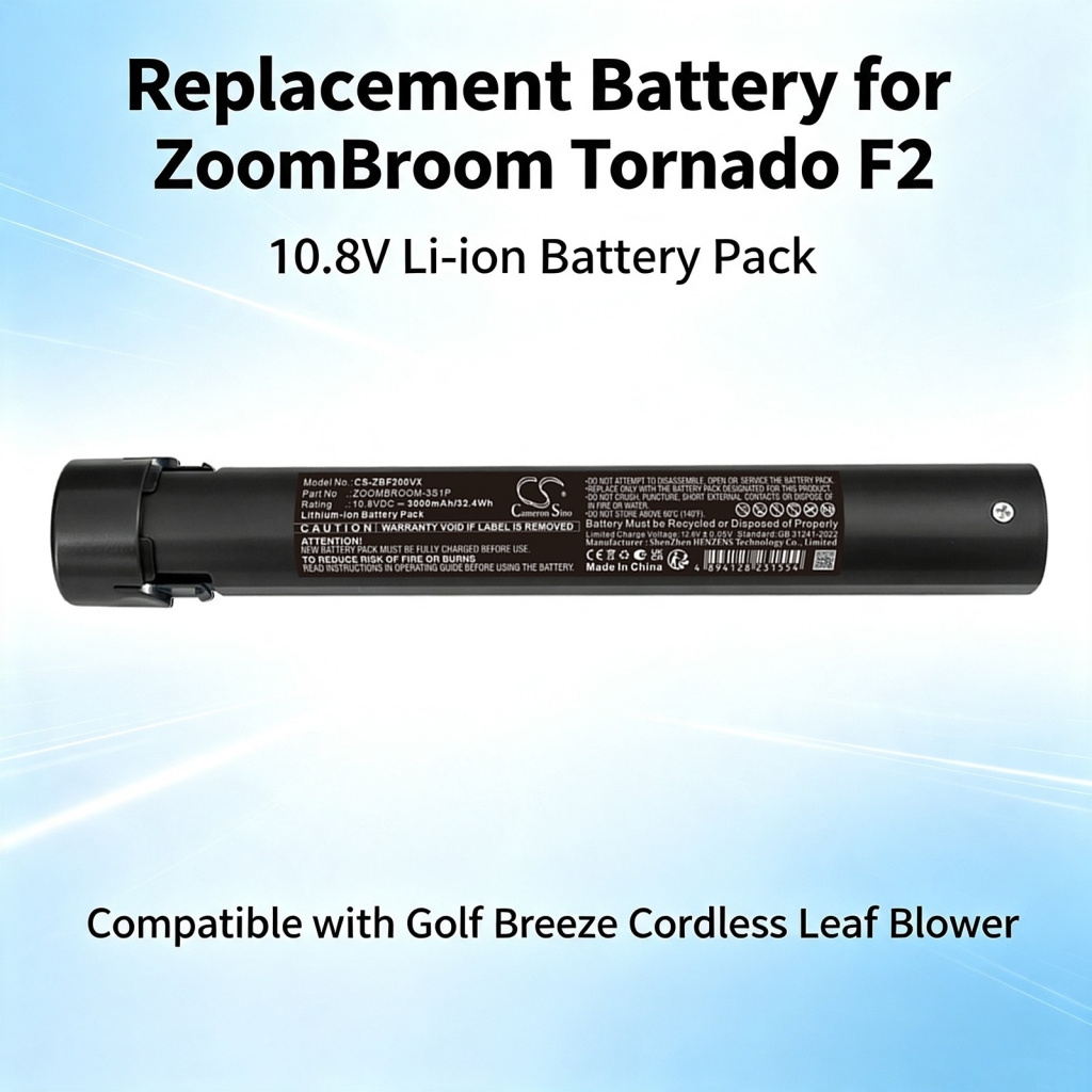Batérie kompatibilné s ZoomBroom F2-2300S F2-2300S CS-ZBF200VX