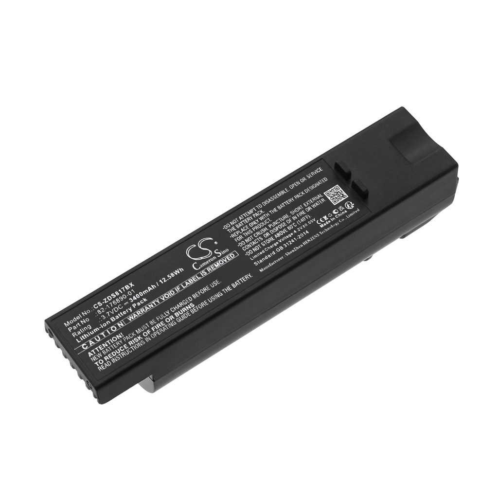 BarCode, Scanner Battery Zebra CS-ZDS817BX