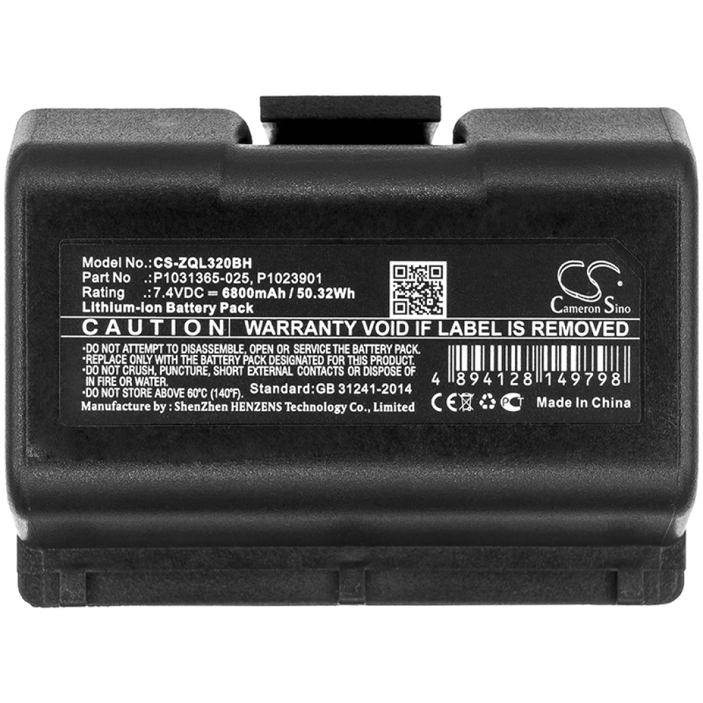 Printer Battery Zebra QLn320HC